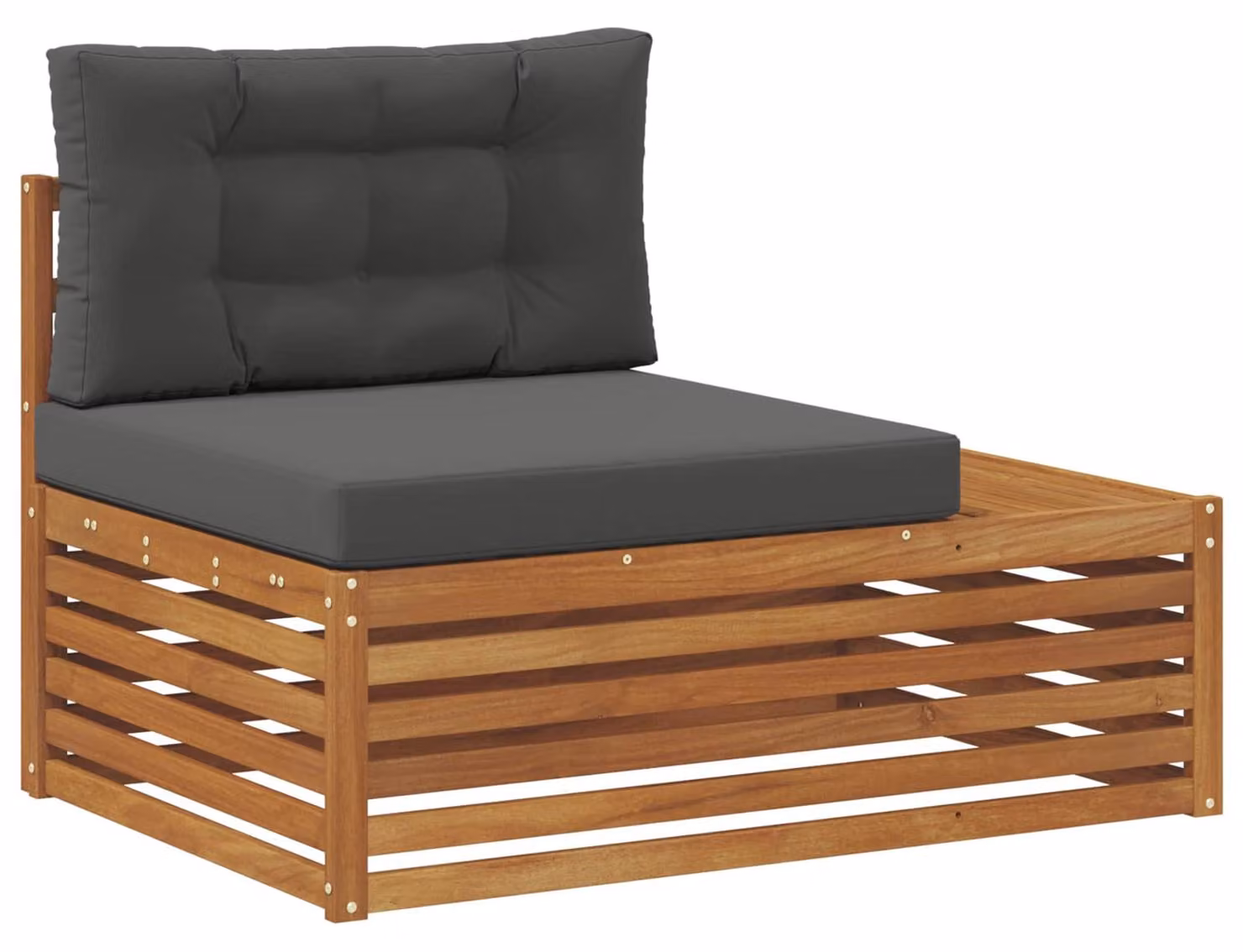 Divano Esterno Finale con cuscino Naturale 115 x 83 x 73 cm