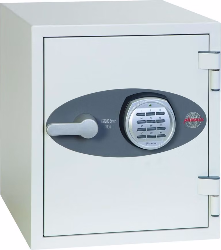 cassaforte phoenix per la protezione dei documenti TITAN FS1282E, signalweiá