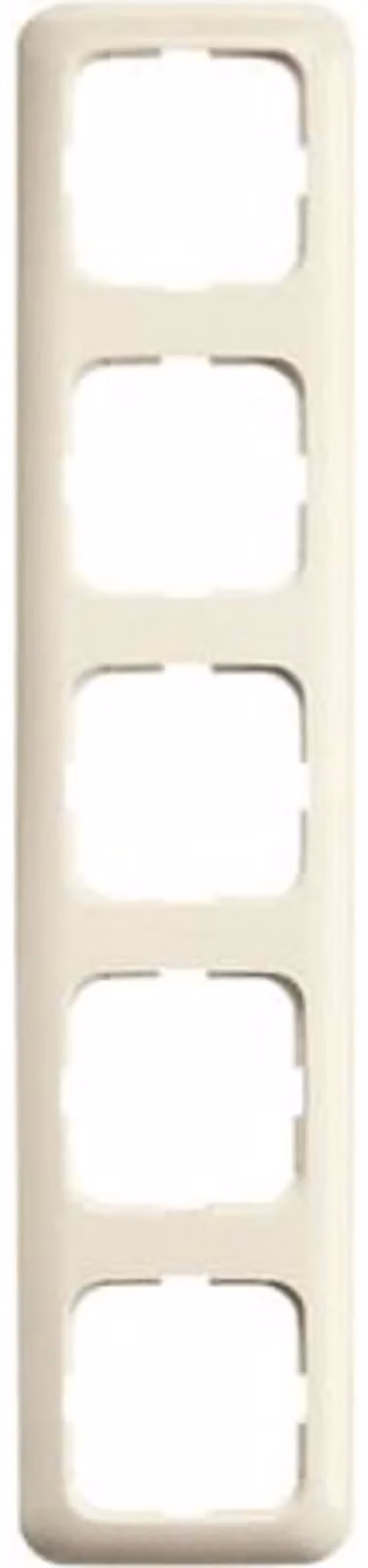 Busch-Jaeger 2515-212 Telaio di copertura a 5 ingressi Duro 2000 SI bianco