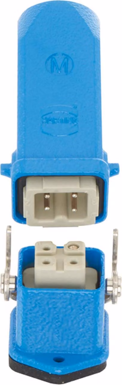 Set completo HARTING Han EX 3A con custodia UL da montare e manicotto diritto, 1xM20 - 1 pezzo