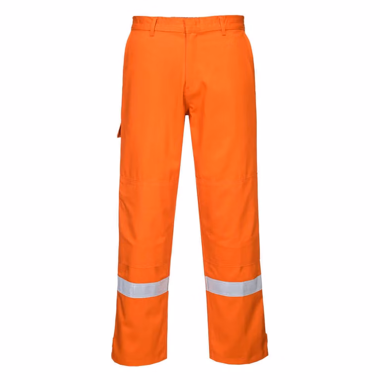 Portwest FR26 Bizflame Plus Pantaloni Arancione Taglia XXL