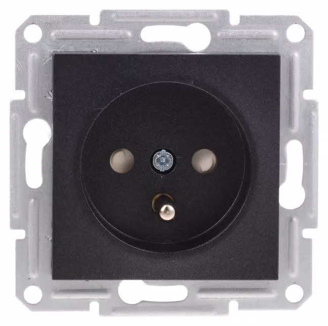 Zásuvka Schneider Electric EPH2800271 Asfora 2P+PE antracit