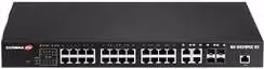 Switch di rete Edimax GS 5424PLC V2 SMB Web Smart PoE+ 28 porte Gigabit Black