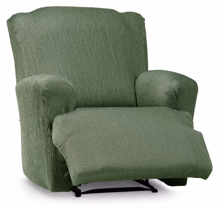 Solidchoice - Copertura elastica per divano, adatta a poltrone relax, colore verde