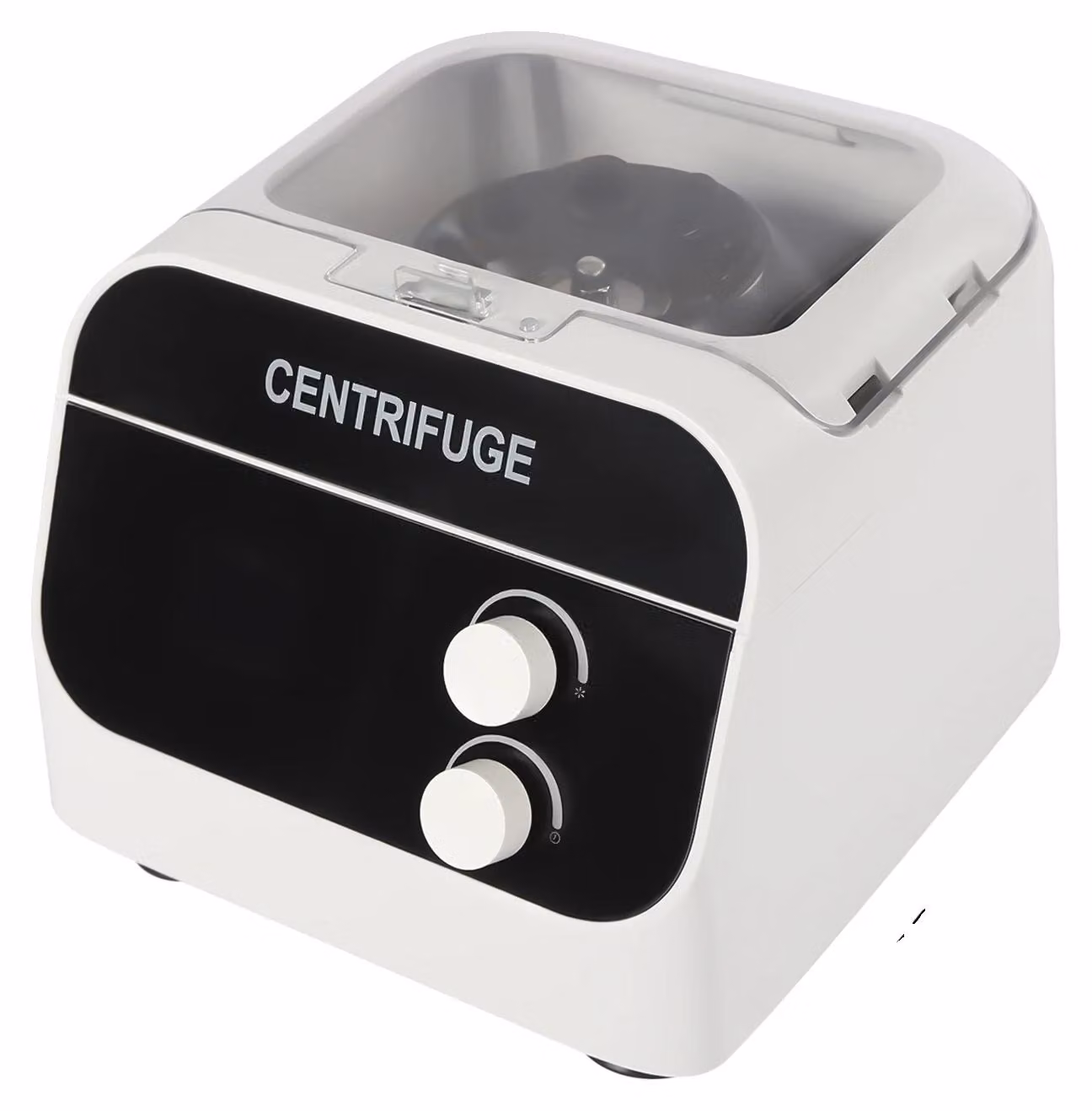 Centrifuga, display LCD, design da tavolo compatto, BIANCO