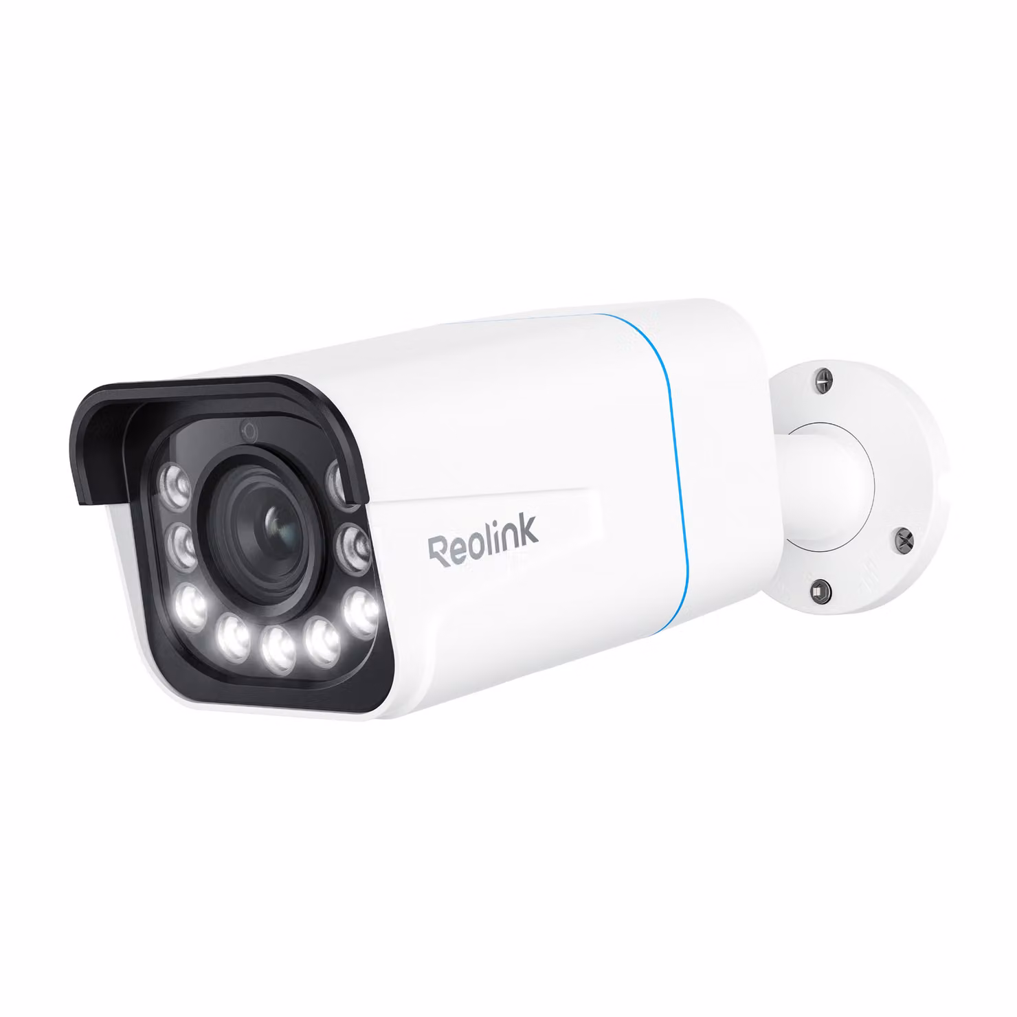Telecamera IP intelligente PoE 4K di Reolink per esterni con rilevamento di persone/veicoli, telecamera per esterni con zoom ottico 5x, 811A