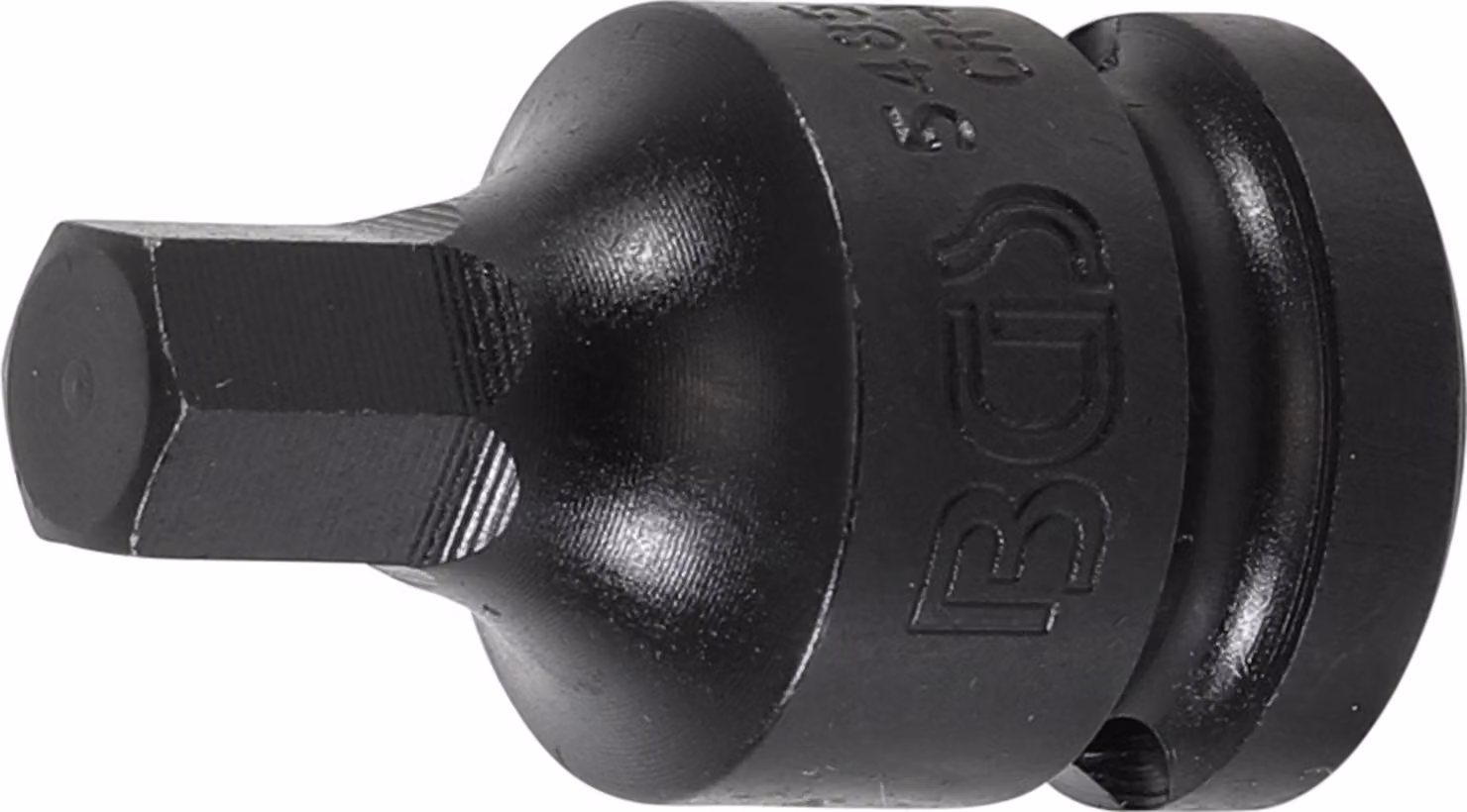 BGS 5485-10 | Presa per punta elettrica | Lunghezza 42 mm | 12,5 mm (1/2") | Presa esagonale 10 mm