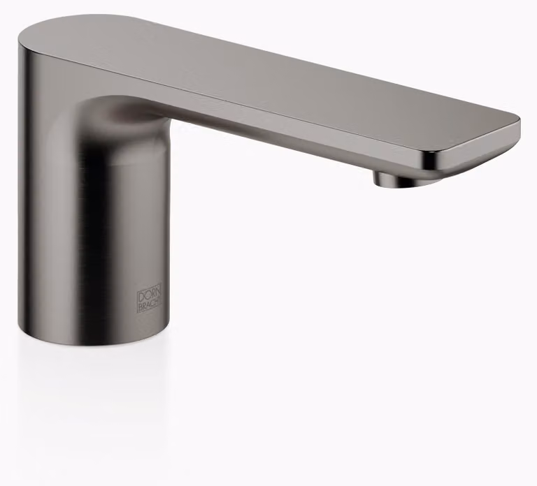 Dornbracht LISSÉ Bec déverseur pour lavabos sans garniture de vidage, saillie 130mm, 13700845-99, 13700845-99