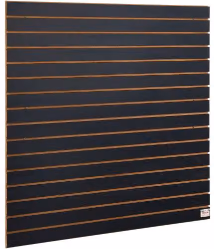 Set di 2 Pannelli Forati VEVOR in MDF Neri per Organizzazione Attrezzi in Garage e Officina, L: 121,9 cm, H: 60,96 cm
