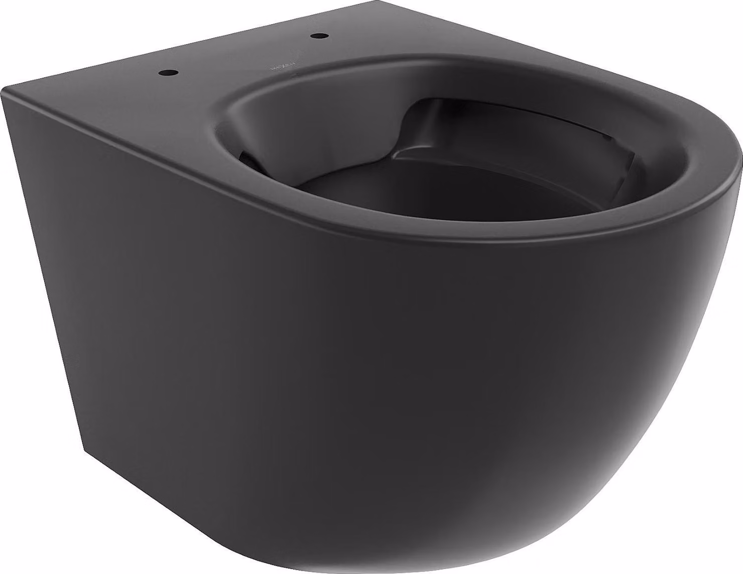 Mexen Lena WC senza bordo, nero opaco - 3322XX85