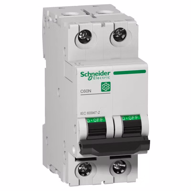 Schneider Electric Multi 9 Interruttore LS OEM C60N a 2 poli 50 A, caratteristica C, 10 kA, IEC 60947-2, M9F11250