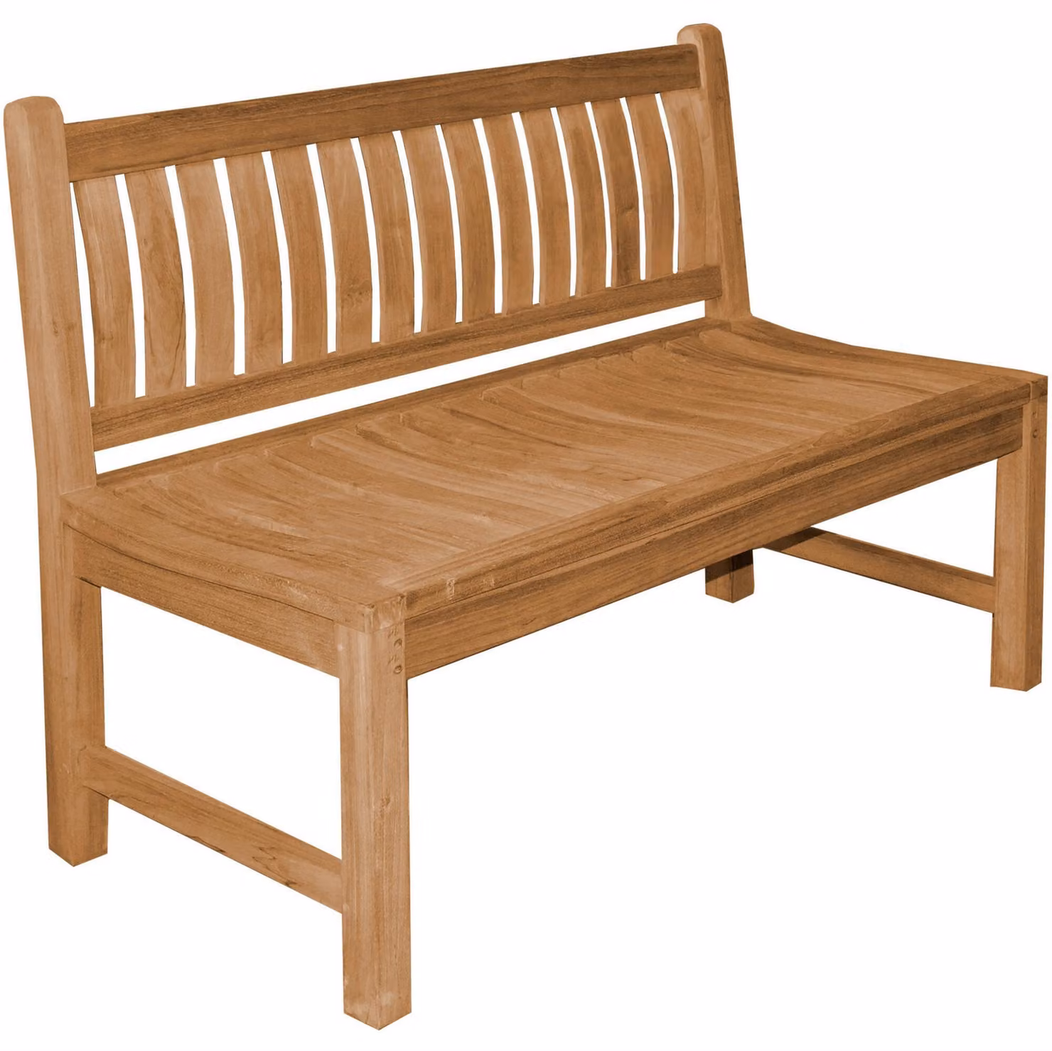 Teakholz Bank Arezzo 180cm Massivholz Wetterfest