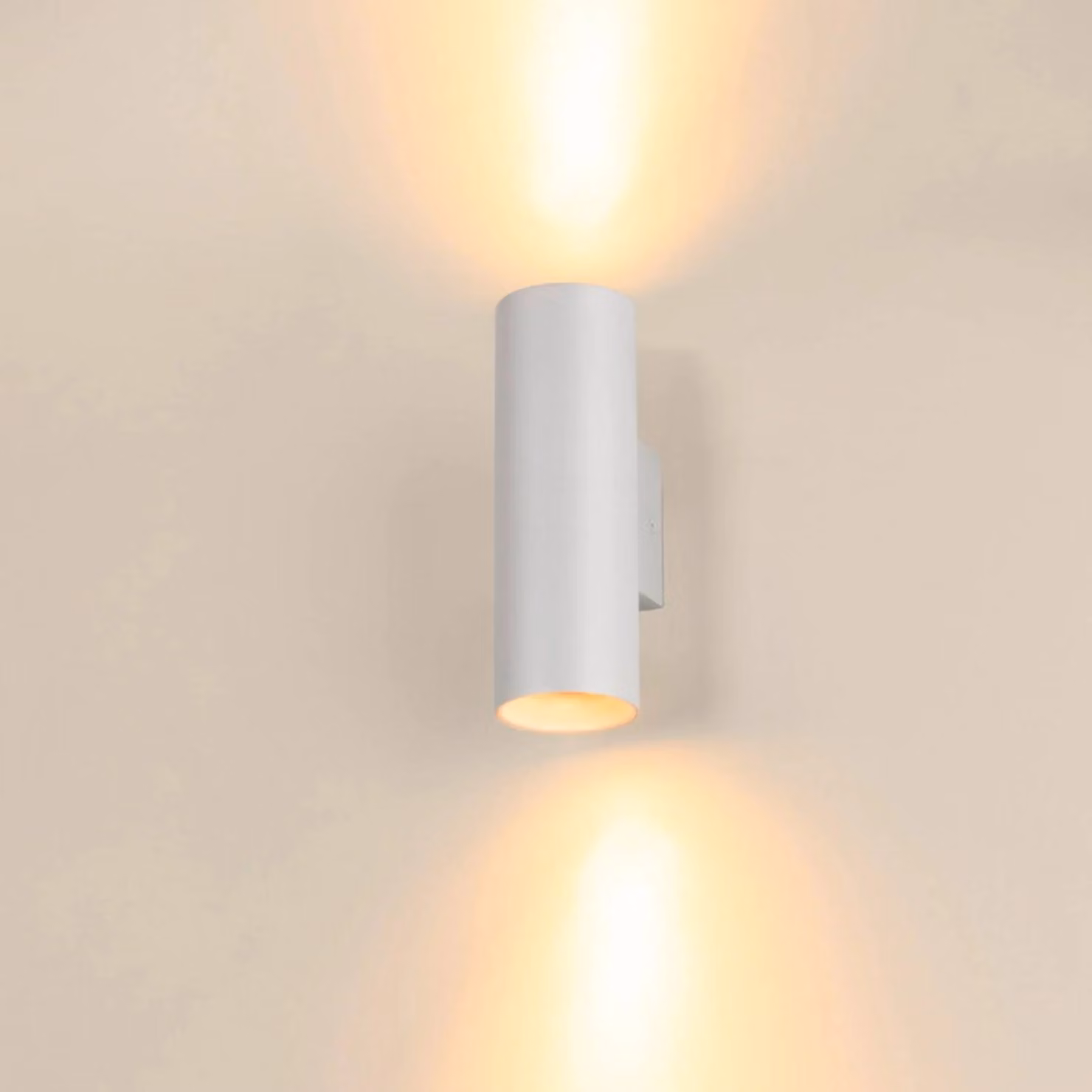 SLV Applique da parete Asto Tube, dimmerabile, Bianco / Opale, Soggiorno / Sala da pranzo, Alluminio, Moderno, Applique