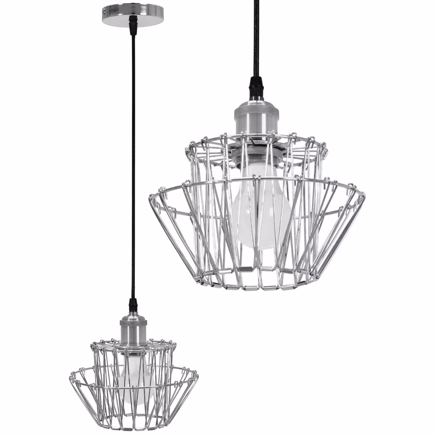 Lampada tooLight App943-1Cp Set 36Cm Chrome