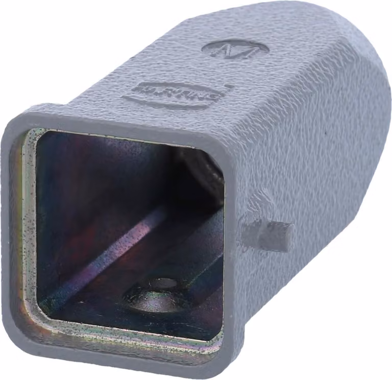Custodia in tulle HARTING Han 3A, senza guarnizione preinstallata, con uscita cavo dritta da 1xM20, per 1 morsetto (sulla parte inferiore)