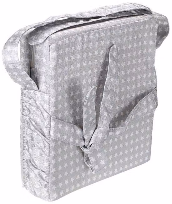 Rialzo per seggiolone, cuscino, grigio