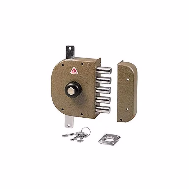 Serratura da applicare CR 3200P colore bronzo