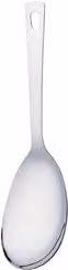 Pala per servire il riso in acciaio inox Eme FLY, finitura cromo lucido e satinato, diametro 26 cm
