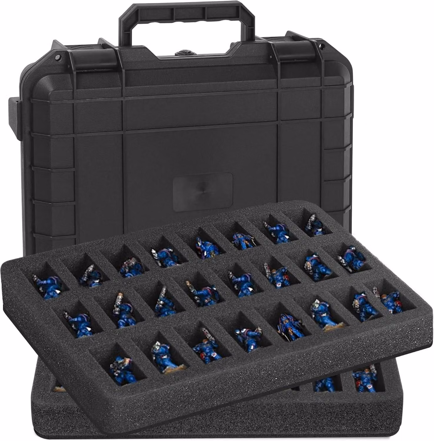 Contenitore per miniature con 108 scomparti