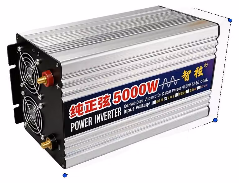 Inverter, onda sinusoidale pura, più tensioni di ingresso, 5000W, 48V, 220V