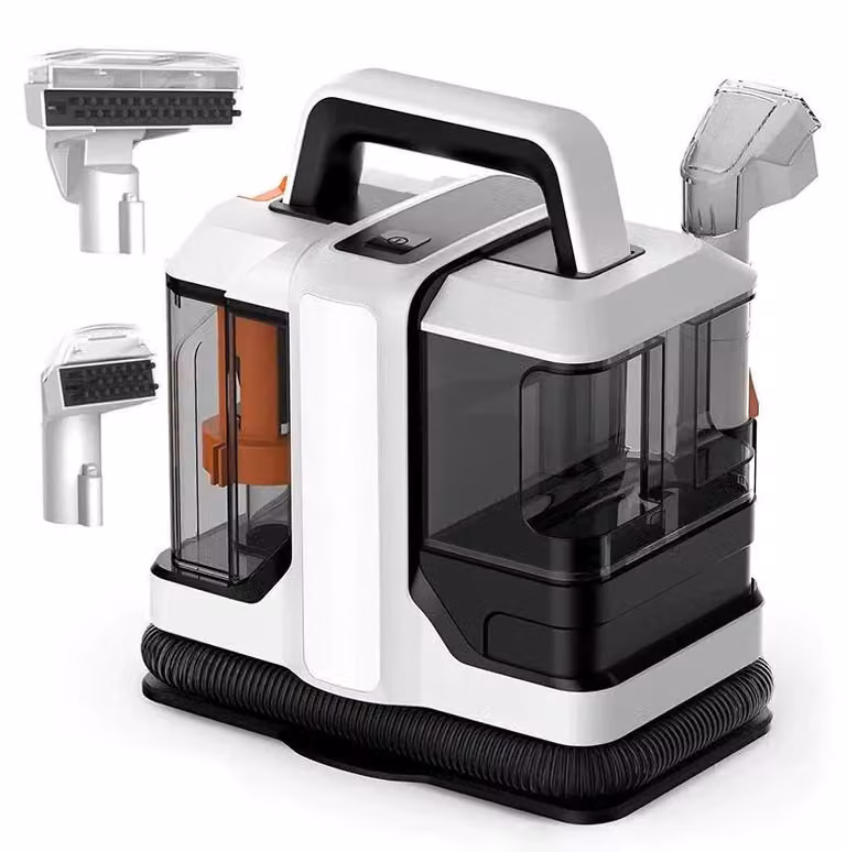 Aspiralavatrice per tappeti e imbottiti W05 - Aspiralavatrice - 220 V - 750 W - Elevata potenza di aspirazione - Spina di tipo europeo - Batteria inclusa
