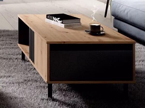 Tavolino da salotto Tavolo decorativo 100x60cm Sand Grange oak 80144290