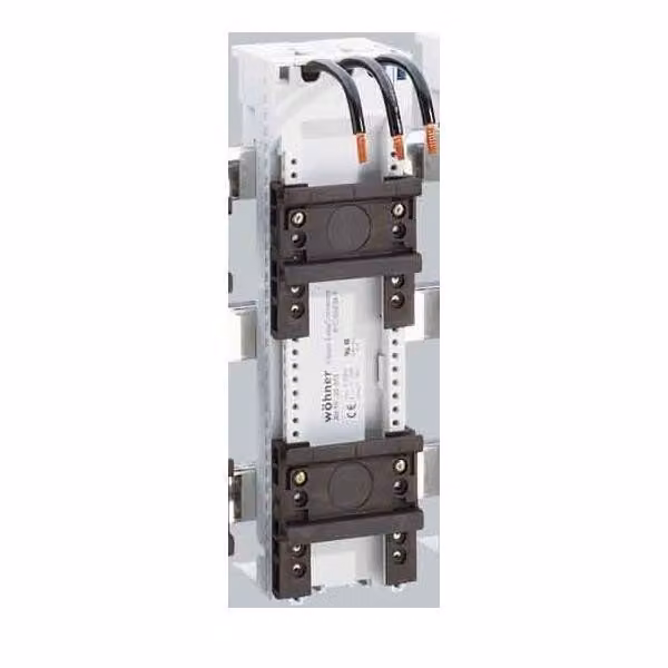 Adattatore per sbarre Wöhner con 2 guide di montaggio, 32A 32442