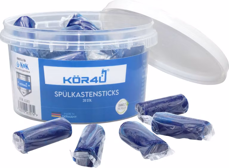 kör4u, kit di fissaggi per cassonetti WC, 20 pezzi, confezione singola