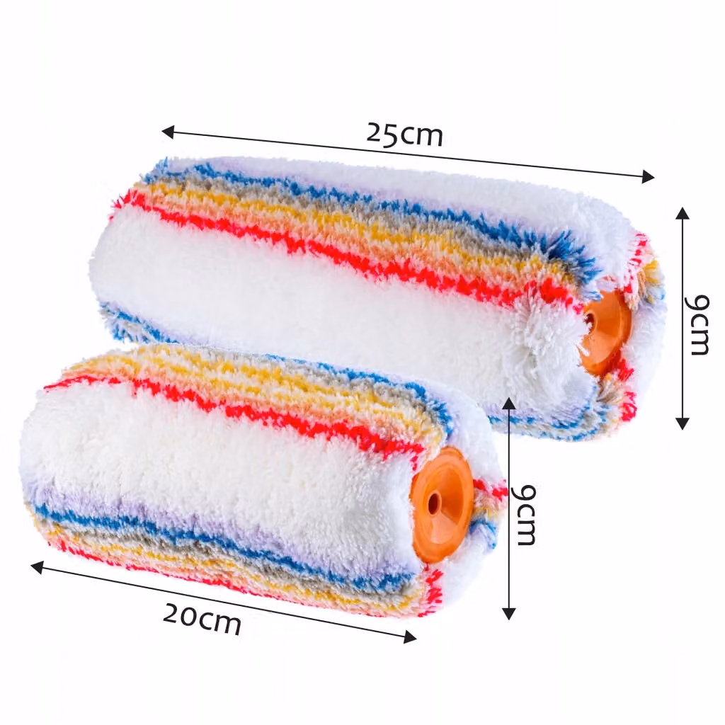 Rullo di ricambio KADAX in poliammide multicolore per pareti e soffitti, Larghezza: 25 cm – 2
