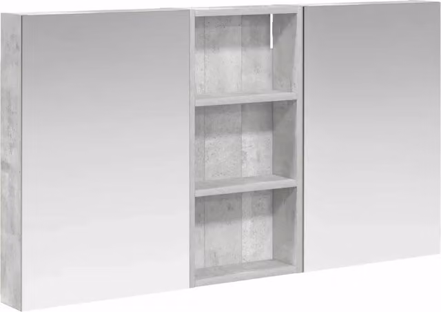 Set di Armadi da Bagno | Armadio da bagno con porta 3 pz 110 x 10,5 x 60,5 cm