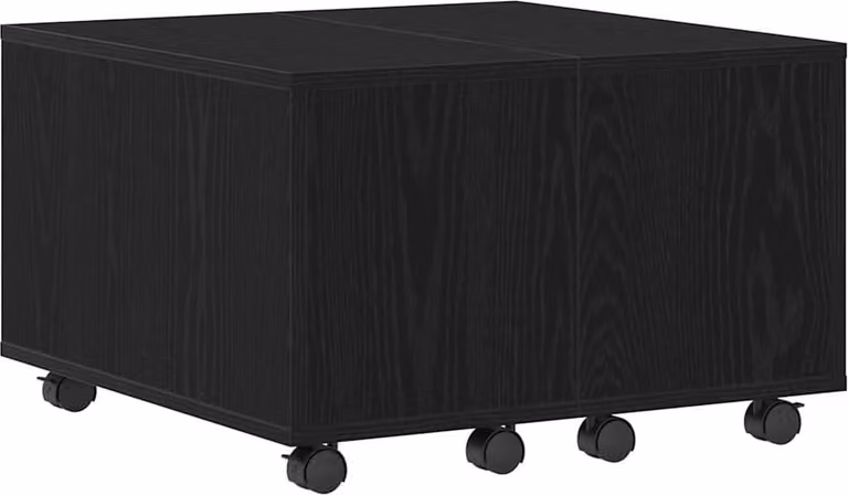 Tavolino da salotto Rovere Nero 60 x 60 x 38 cm