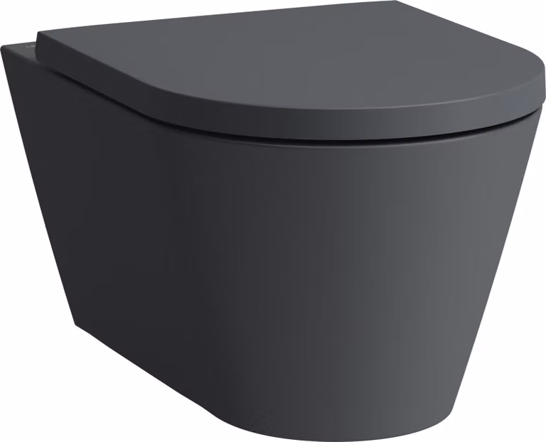 LAUFEN Kartell WC suspendu, chasse deau basse, avec Silent Flush sans rebord, 545x370x355mm, H8213317580001, H8213317580001
