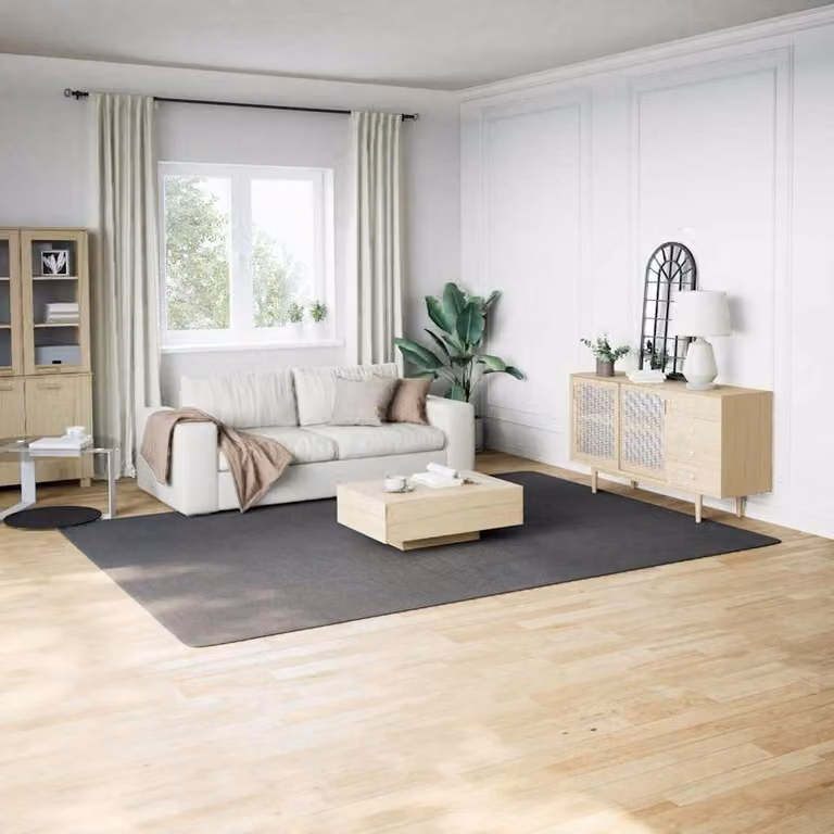 Tappeto Shaggy vidaXL color antracite in poliestere L: 240 cm, P: 340 cm