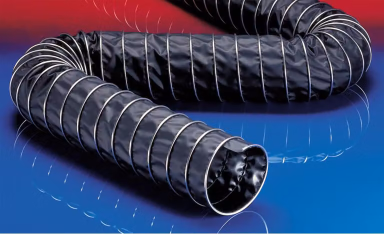 Tubo di aspirazione e di soffiaggio CP PTFE-INOX 475 EC 160 mm 172,00 mm 3 m