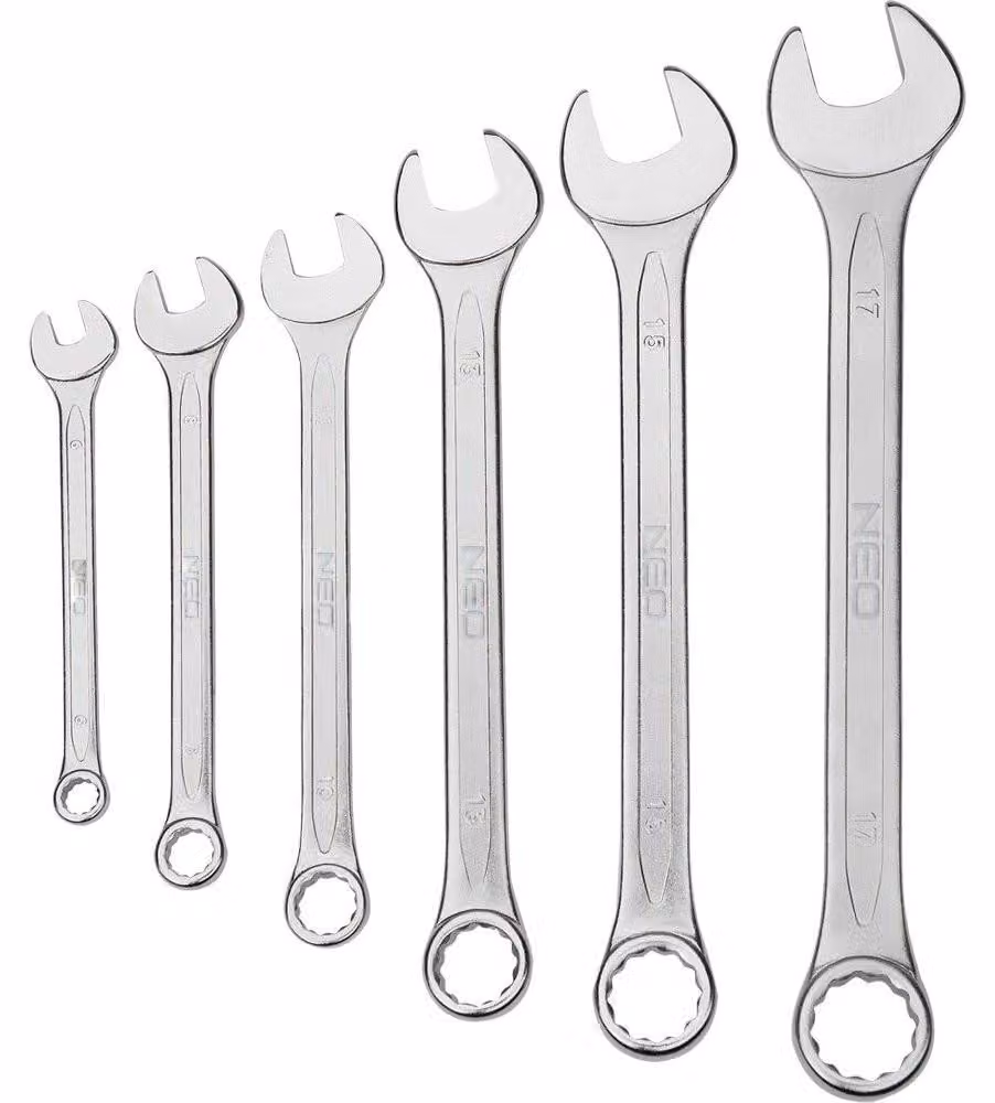 NEO TOOLS Chiavi aperte 6-22 mm, set di 12 pezzi.