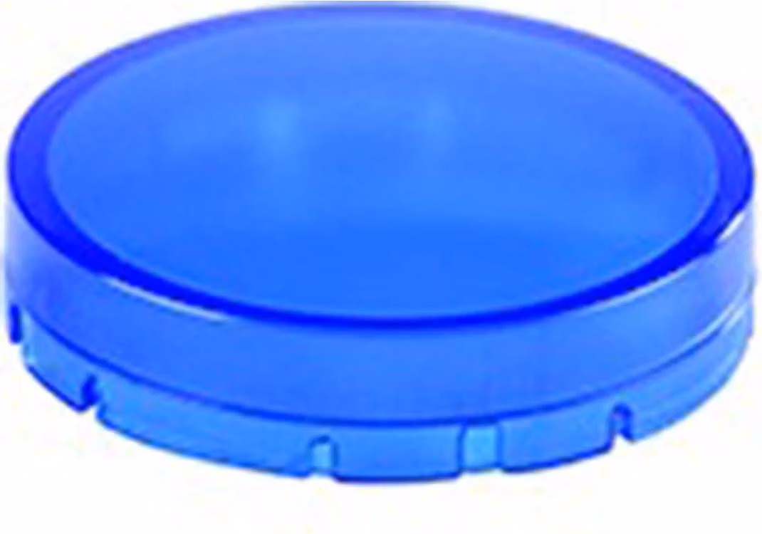 Georg Schlegel Cappuccio pulsante, altamente trasparente Colore blu Versione scrivibile e illuminabile - 1 pezzo