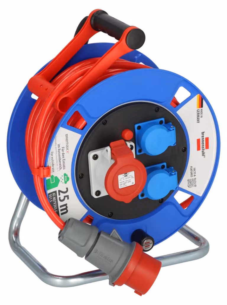Brennenstuhl 1182770010 Brennenstuhl Kabeltrommel CEE 300 25m N07V3V3-F5G1,5