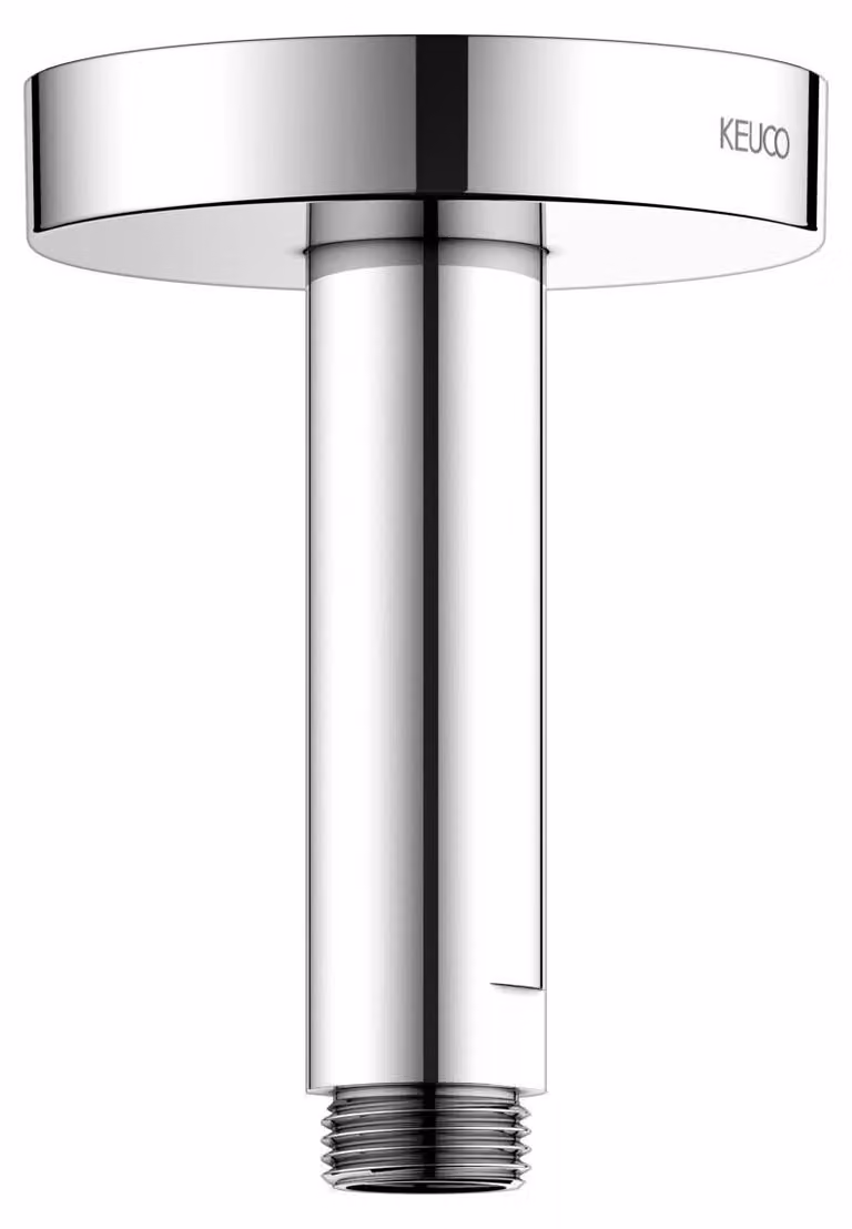 Braccio doccia Keuco 100 mm per attacco a soffitto - cromato - 51689010100