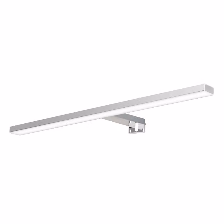 Ebir Applique da parete Esther 2, Cromo / Argento, Bagno, Plastica, Moderno, Applique