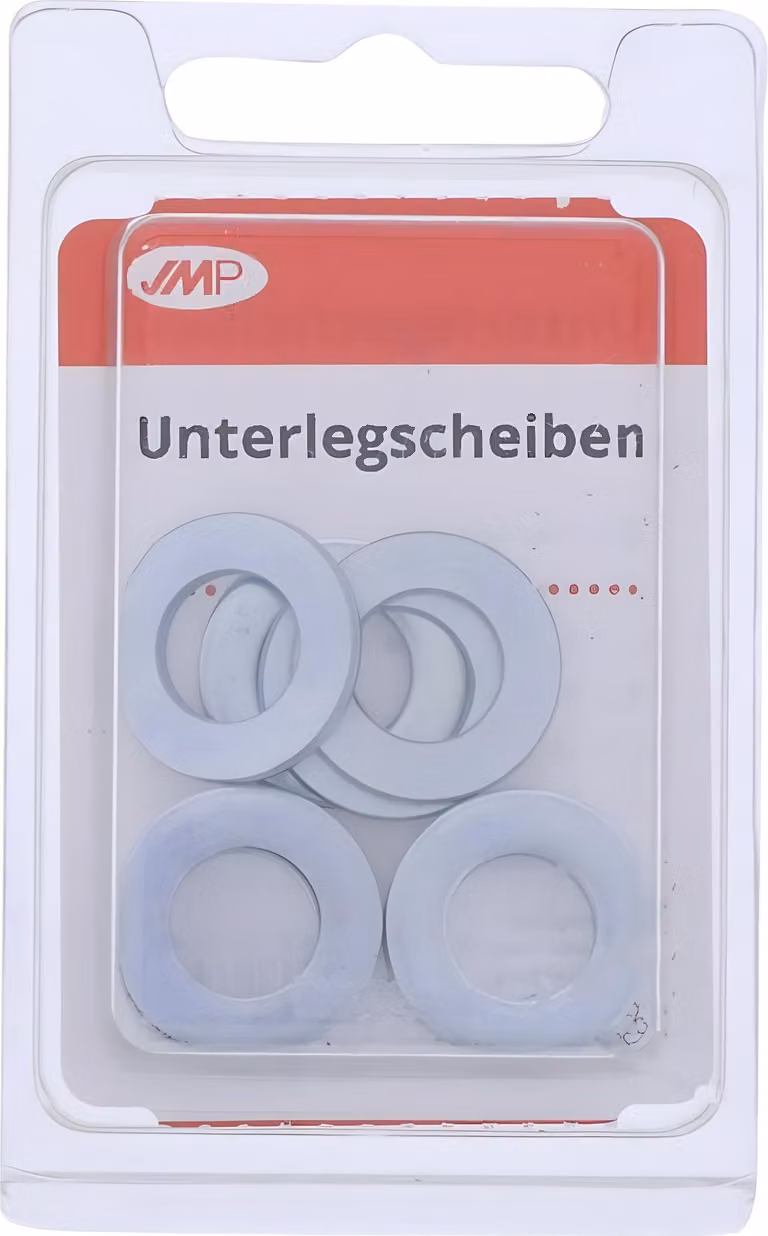 Rondelle JMP zincate M10 10 pezzi