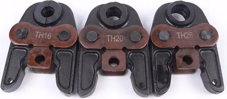 Pinza pressatrice e ganasce di pressatura - Set di utensili - Per sistemi di tubazioni composite - Azzurro