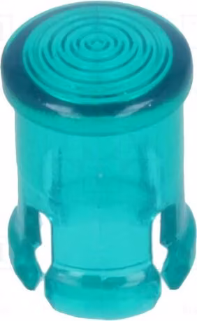 2 lenti per LED a basso profilo, 5 mm, modello 8669, lenti rotonde, colore verde