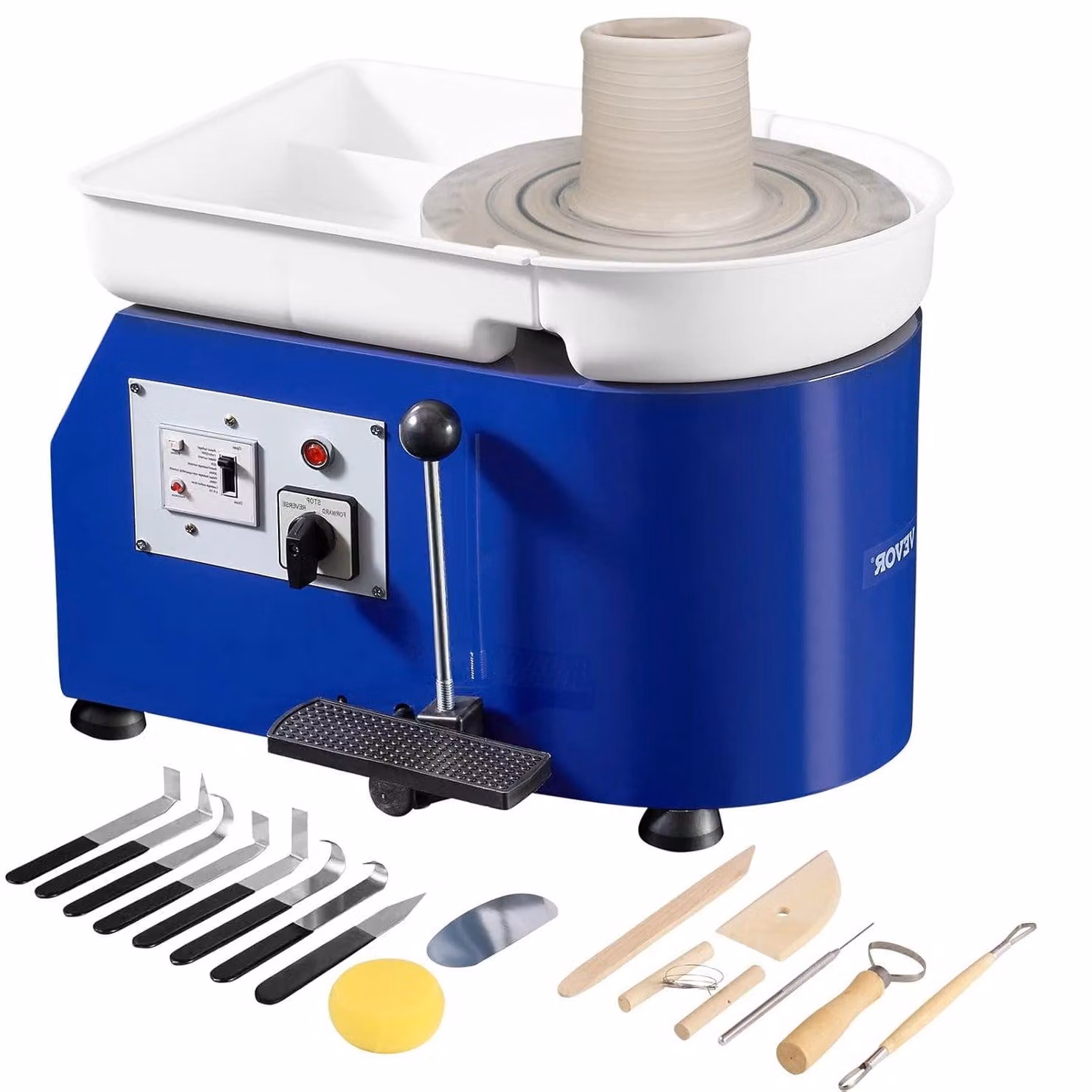 Tornio ceramico - Piatto girevole - Tornio per Vetroceramica - Motore per Vetroceramica - Macchina per modellazione - Motore da 450W