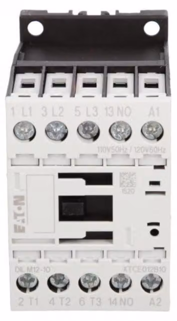 Contattore di potenza 12A 3P 110V AC 1NO 0R DILM12-10 (110V50HZ,120V60HZ) 276827