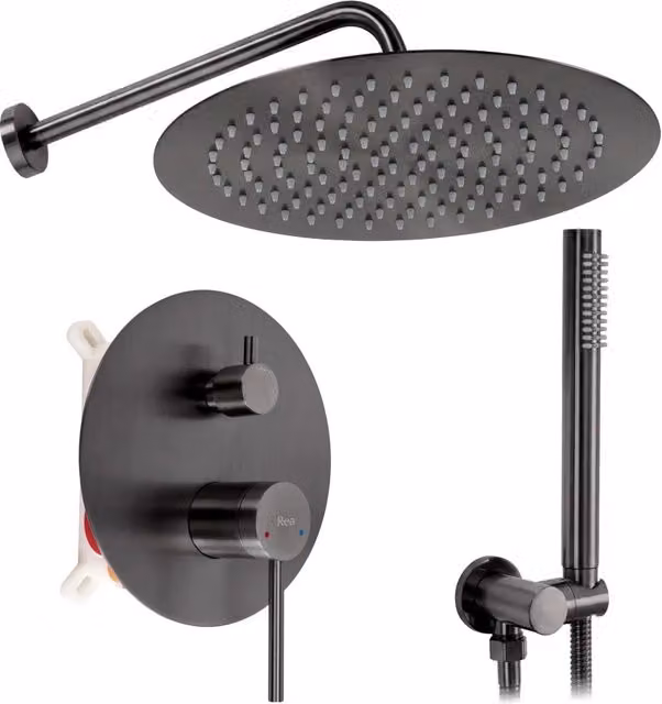Set Doccia Da Incasso Rea Foss Clif Titan + Box