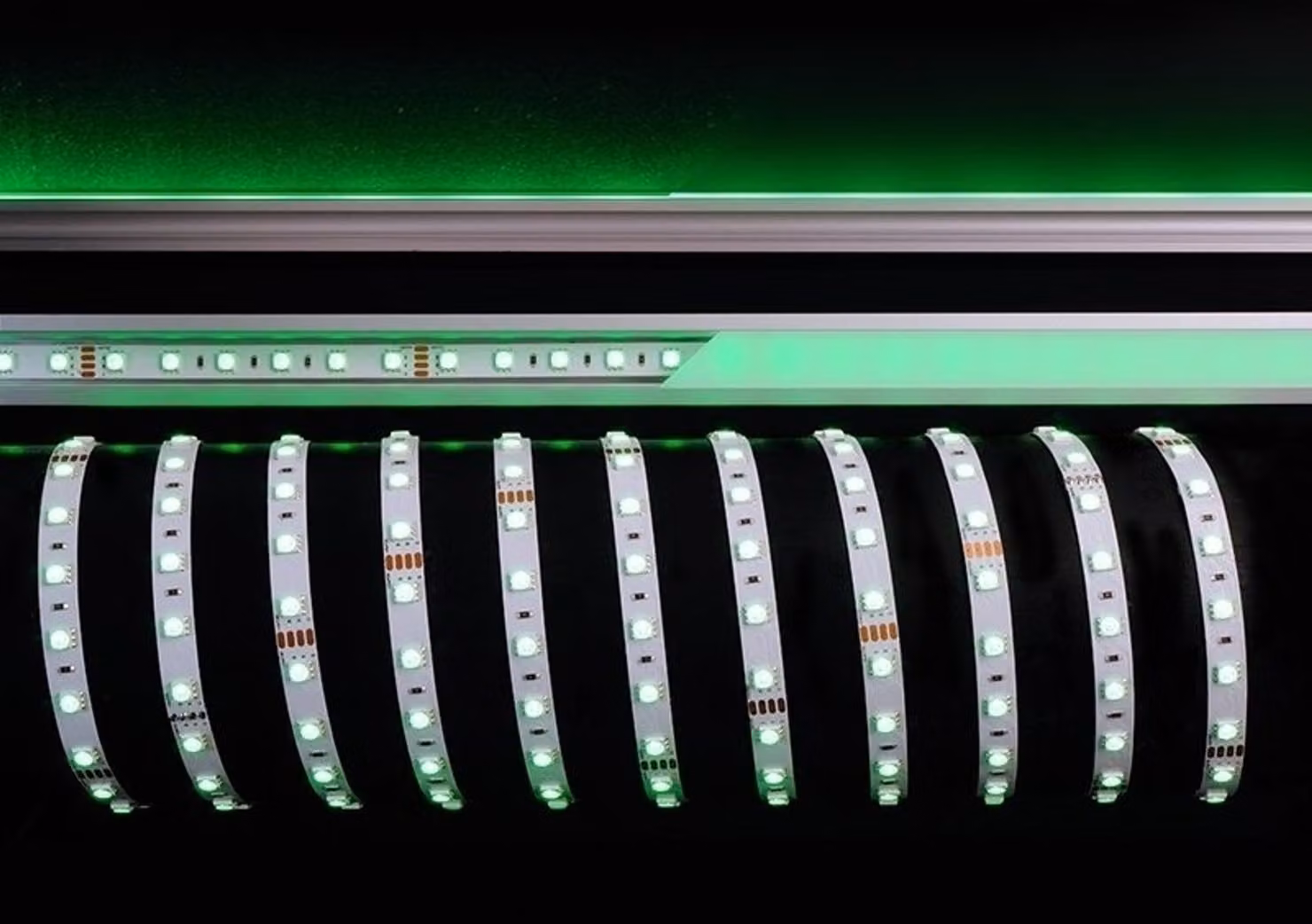 Deko-Light 840254 Striscia LED flessibile 5050-60-24V-RGB-5m , Bianco