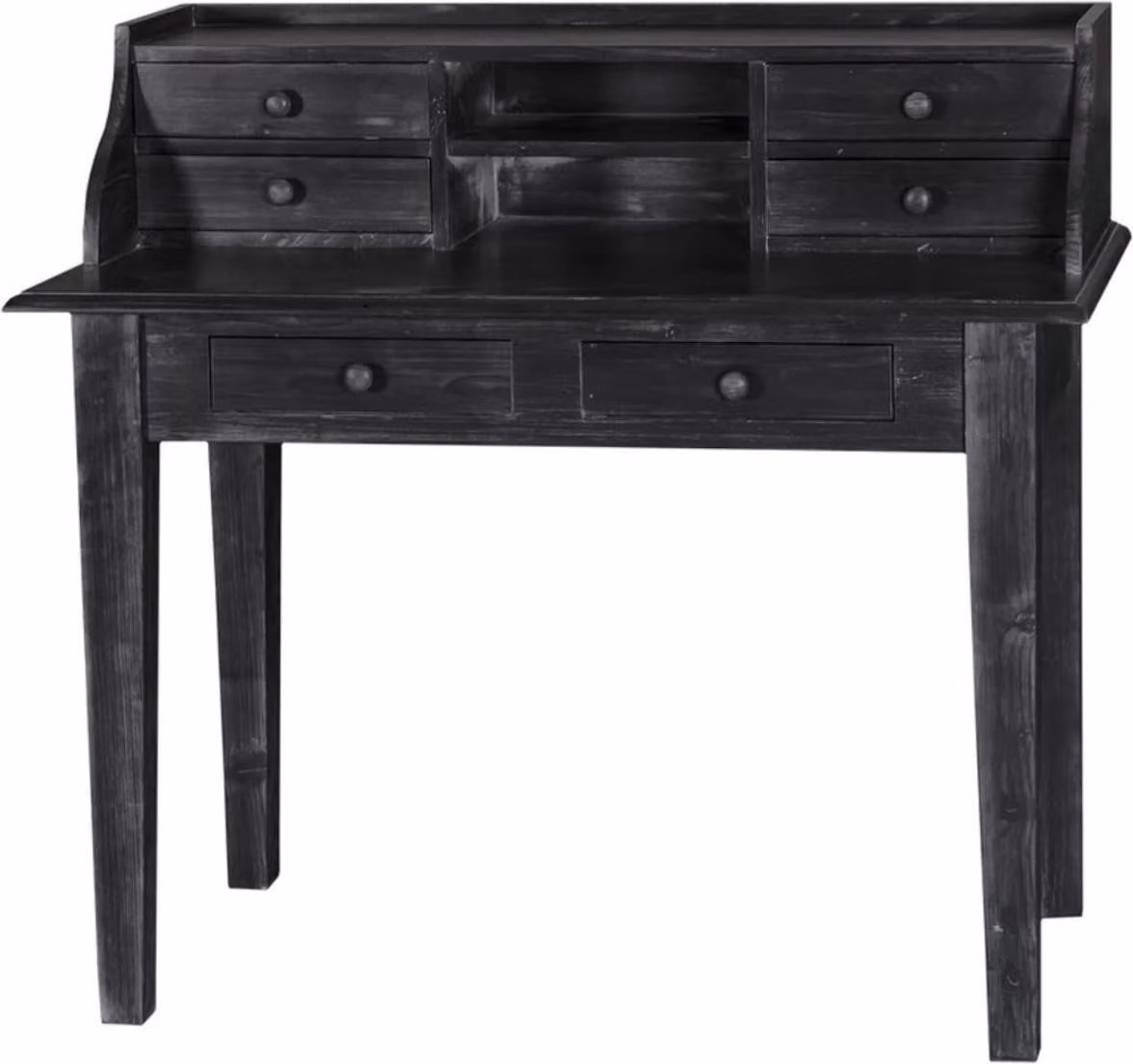 Scrivania Casa Padrino con 6 cassetti 109 x 60 x H. 102 cm - Mobili in stile country