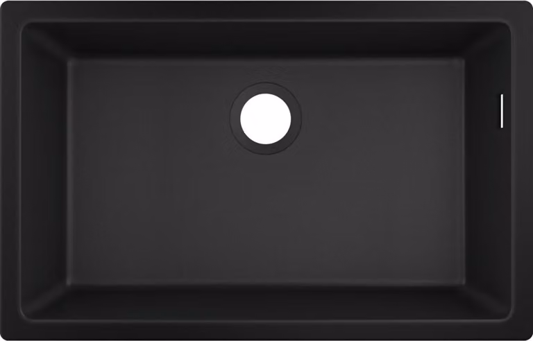 hansgrohe lavello sottopiano 660 S510-U660 nero grafite