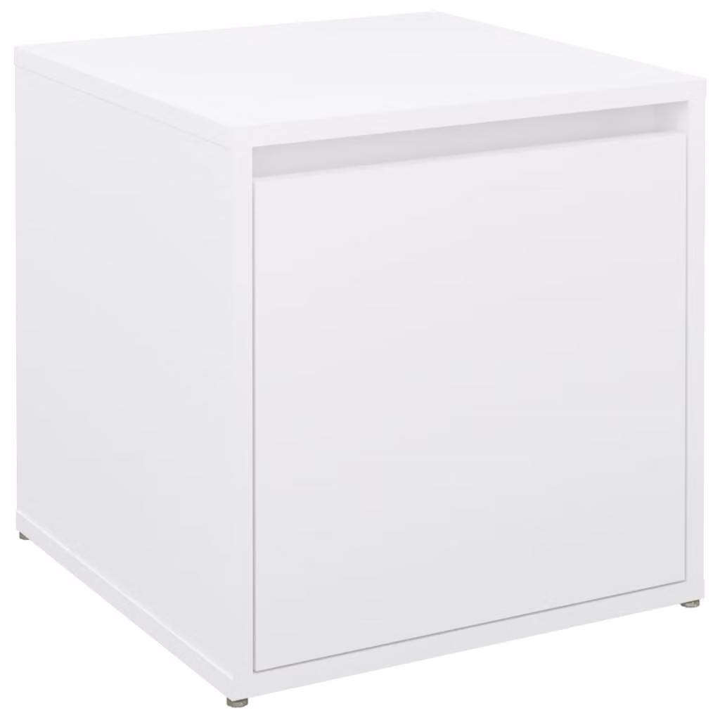Cassetto Contenitore Bianco 40,5x40x40 cm in Legno Multistrato
