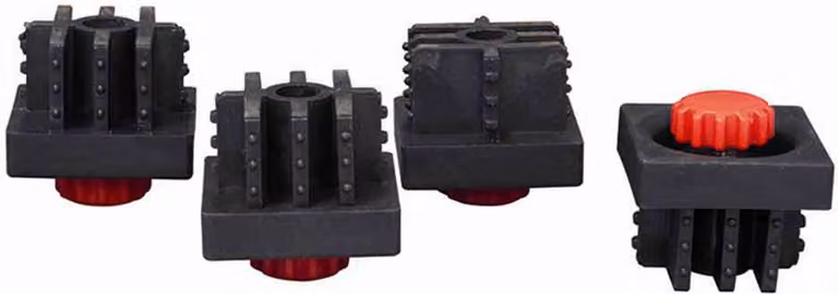 Set di tappi per piedi 50x50 mm